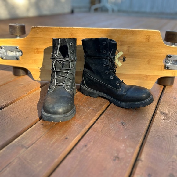 Black Timberland Boots. - Picture 7 of 7